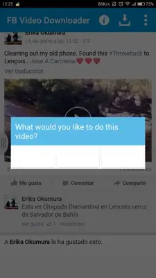 Appbloo FB Video Downloader android App screenshot 4